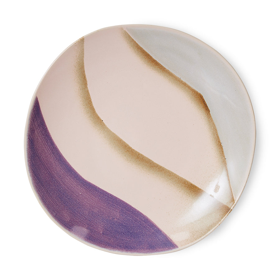 70s Ceramics: Side Plates, Valley (Set of 2)