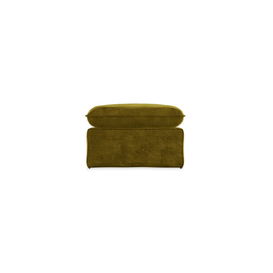 Nomad Couch: Hocker, Royal Velvet, Olive – House of Orange