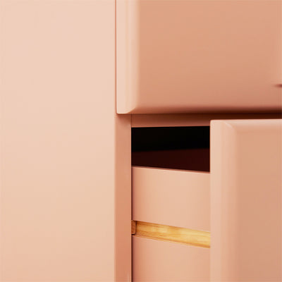 Chest of 2 Drawers, Blush