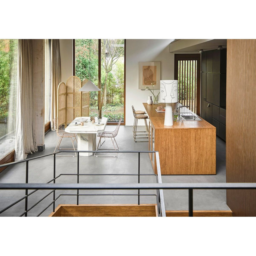 Printed Faces Lampshade L - House of Orange