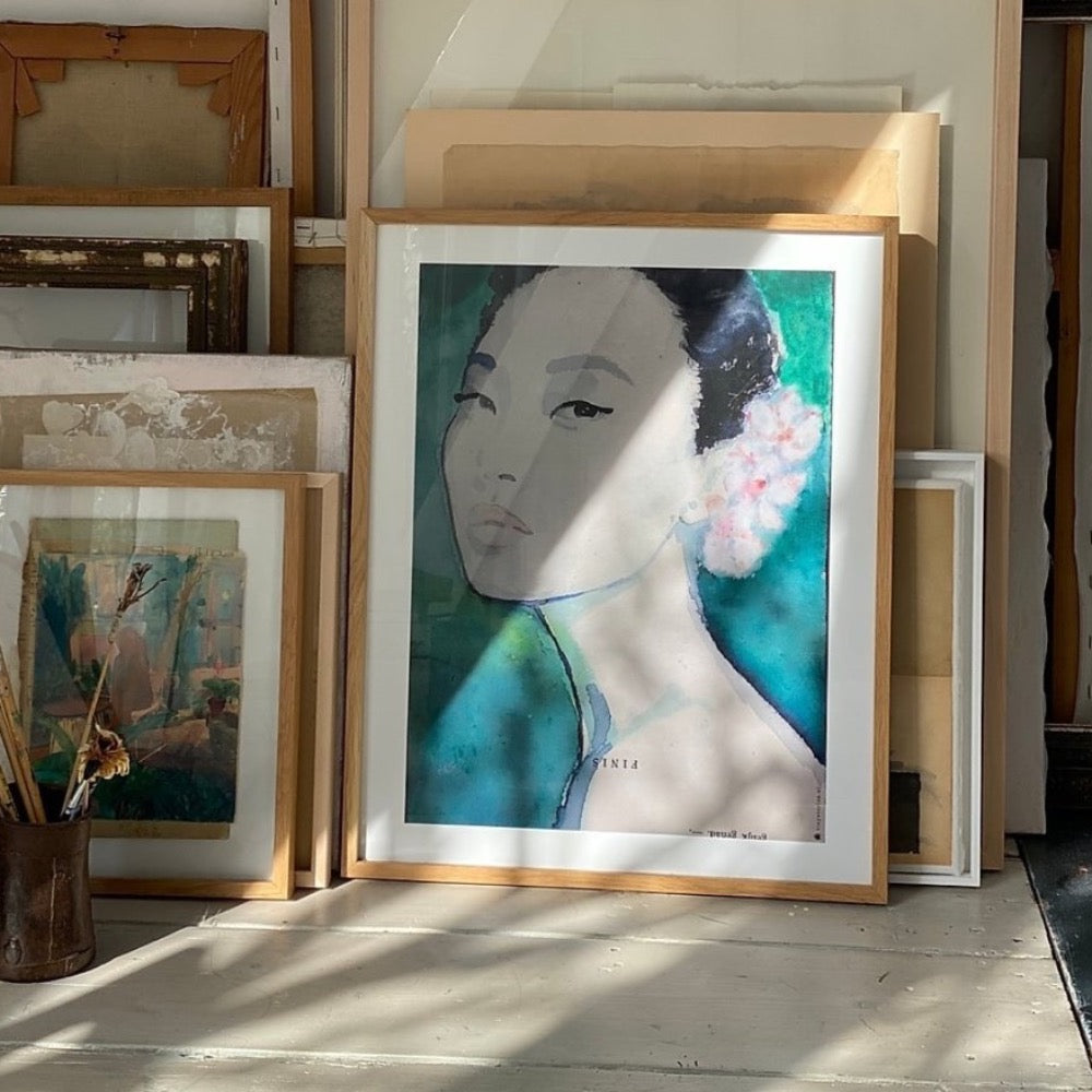 Korean Flowers - Limited Edition Signed Print Tinystories - House of Orange