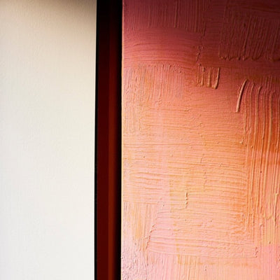 Framed artwork, 'Roseate hues' 107x127 cm - House of Orange
