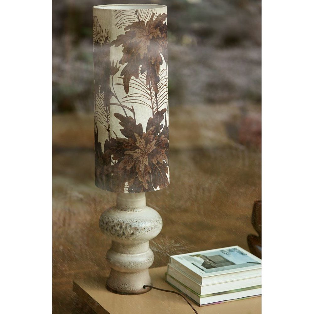 Cylinder lamp shade floral (28.5cm) - House of Orange