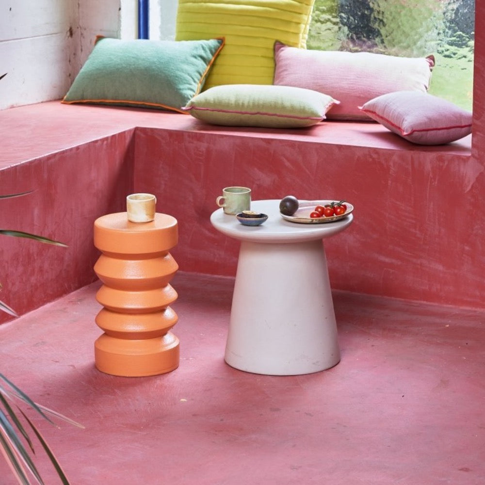 Stoneware Side Table Terra - House of Orange