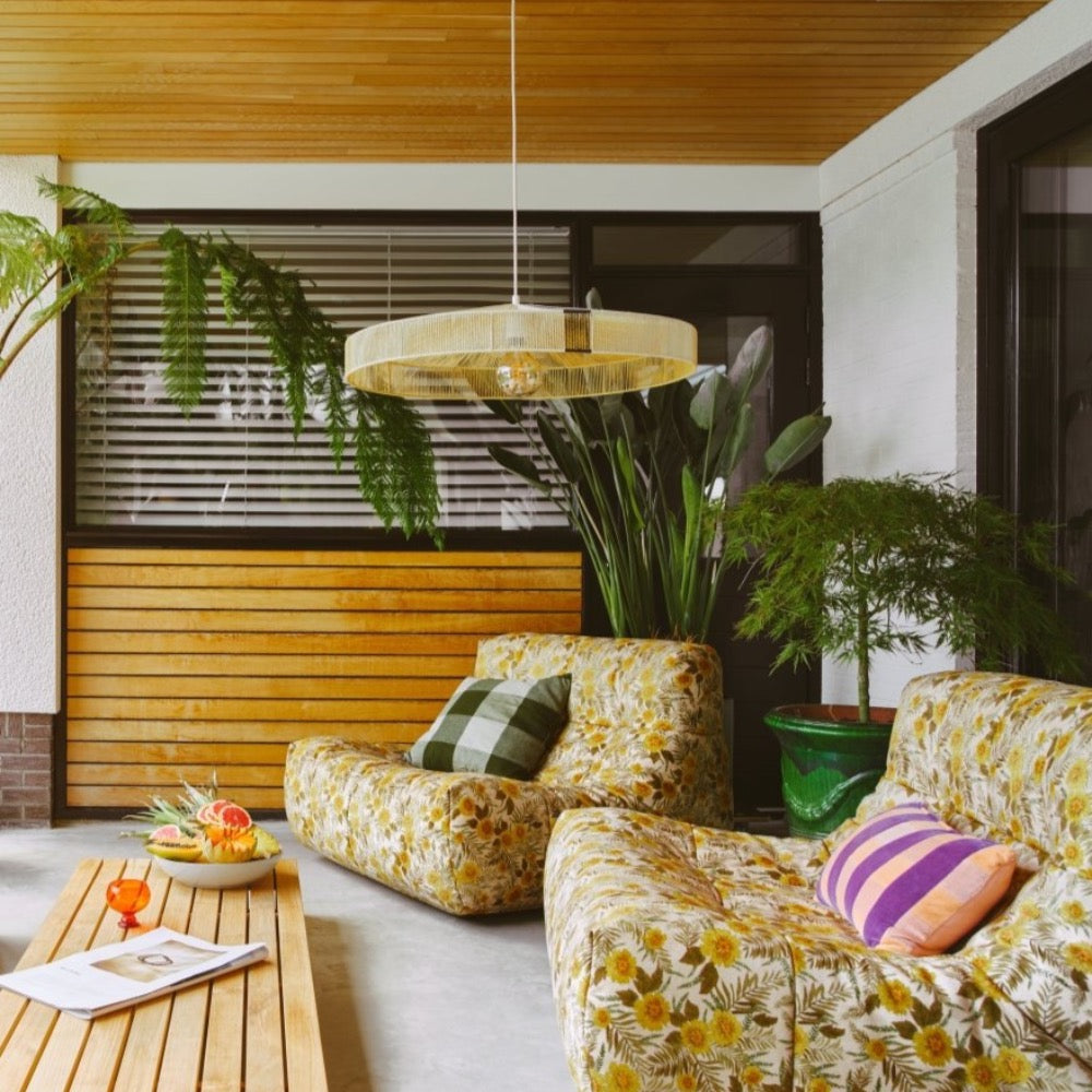 Woven cushion Lowlands (50x50cm) - House of Orange