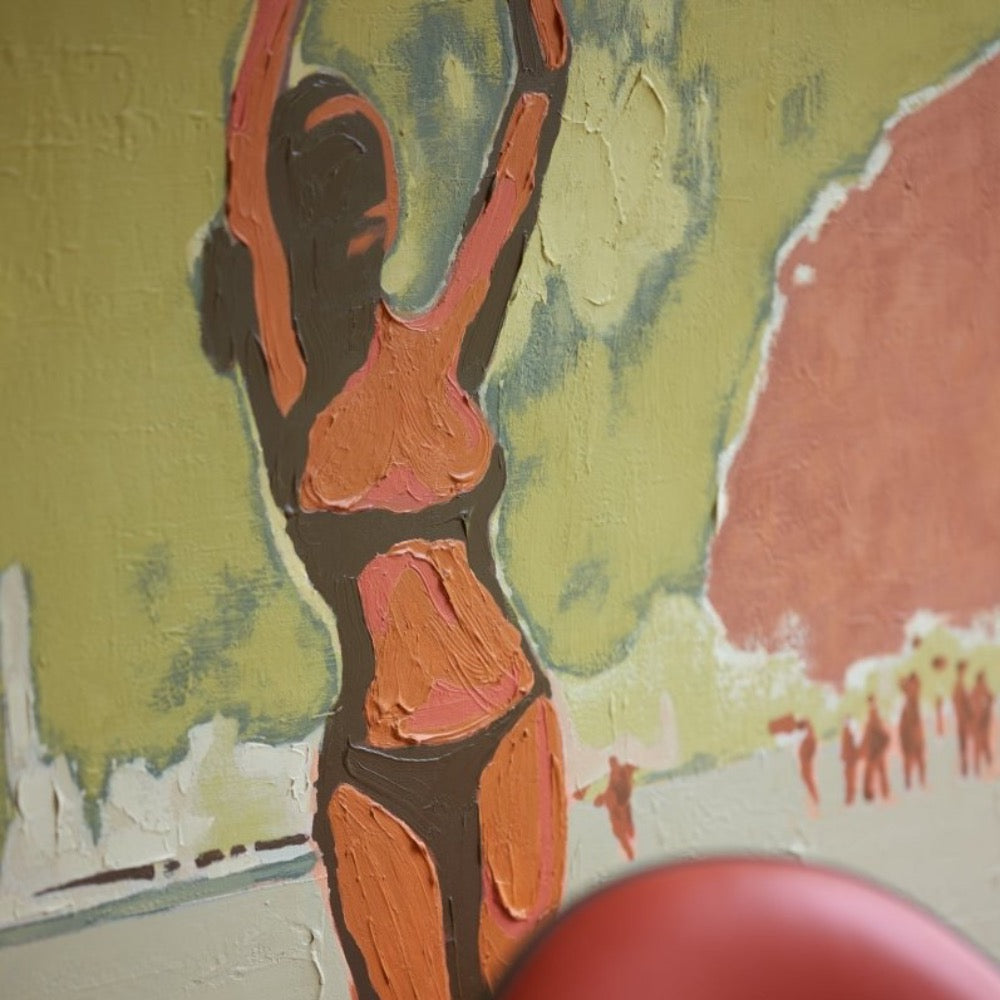 Framed artwork playground (127x152cm) - House of Orange