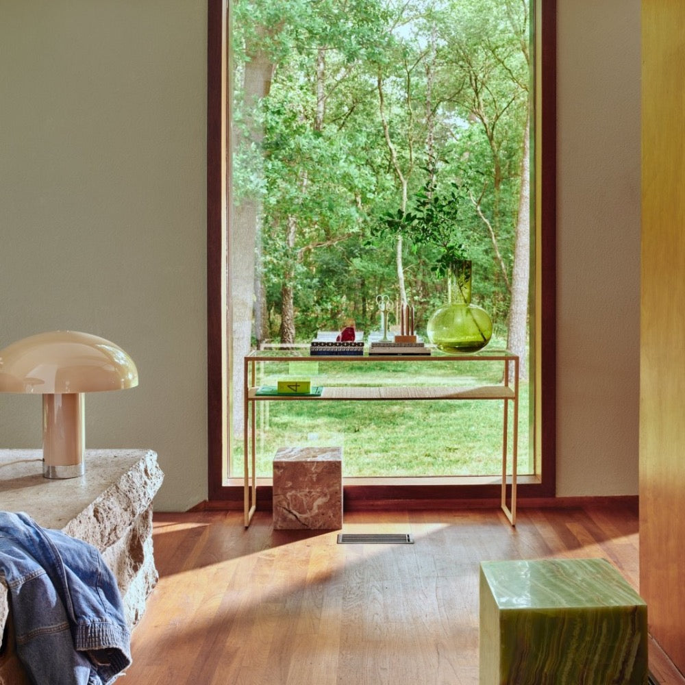 Rosa marble block table - House of Orange