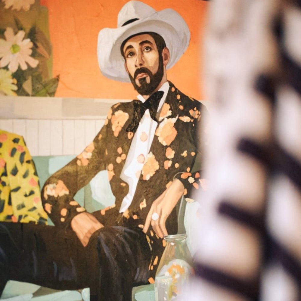 Framed artwork saloon (152x127cm) - House of Orange