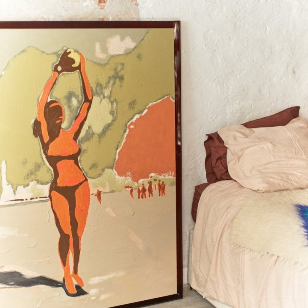 Framed artwork playground (127x152cm) - House of Orange