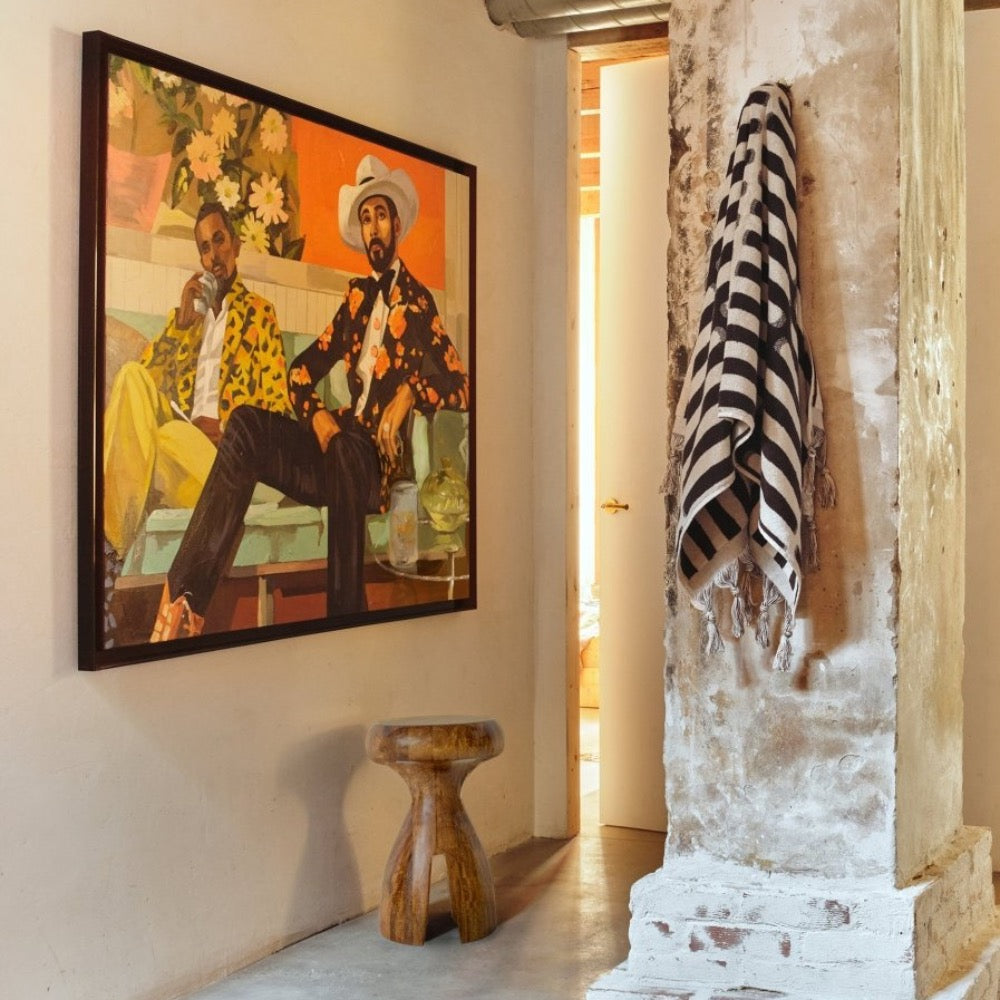 Framed artwork saloon (152x127cm) - House of Orange