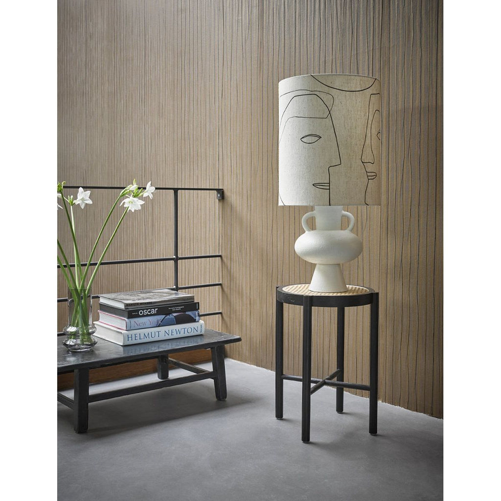 Printed Faces Lampshade L - House of Orange