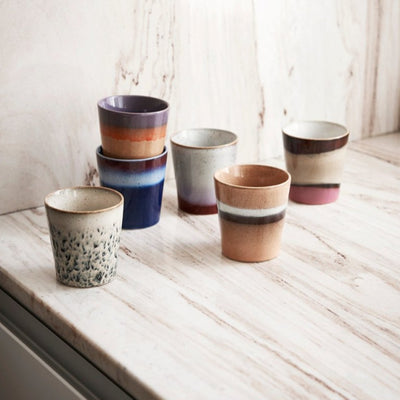 70'S Ceramics: Coffee Mug, Sunset - House of Orange