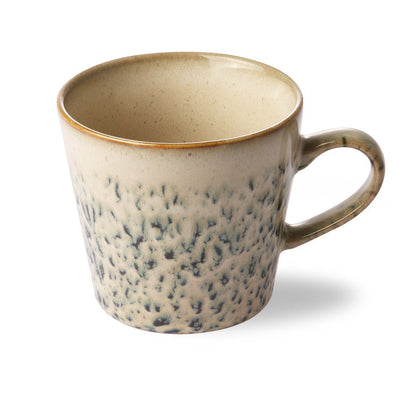 70'S Ceramics: Cappuccino Mug 300ml, Hail - House of Orange