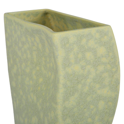 HK Objects Ceramic Block Vase Matt Pistachio - House of Orange