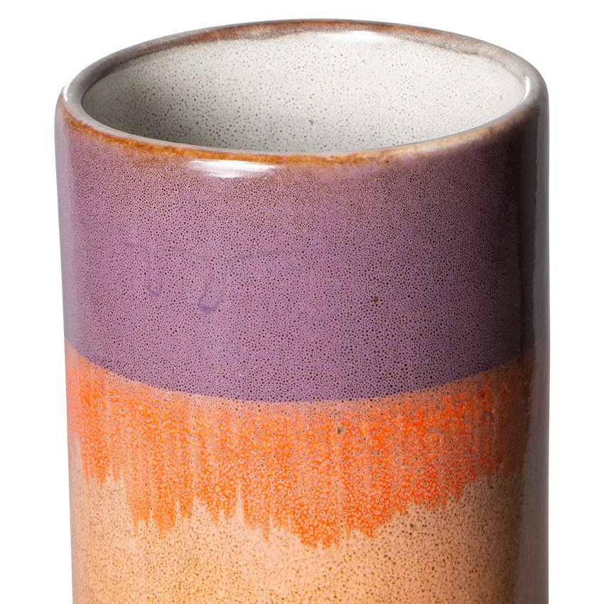 70'S Ceramics: Vase XS, Sunset - House of Orange
