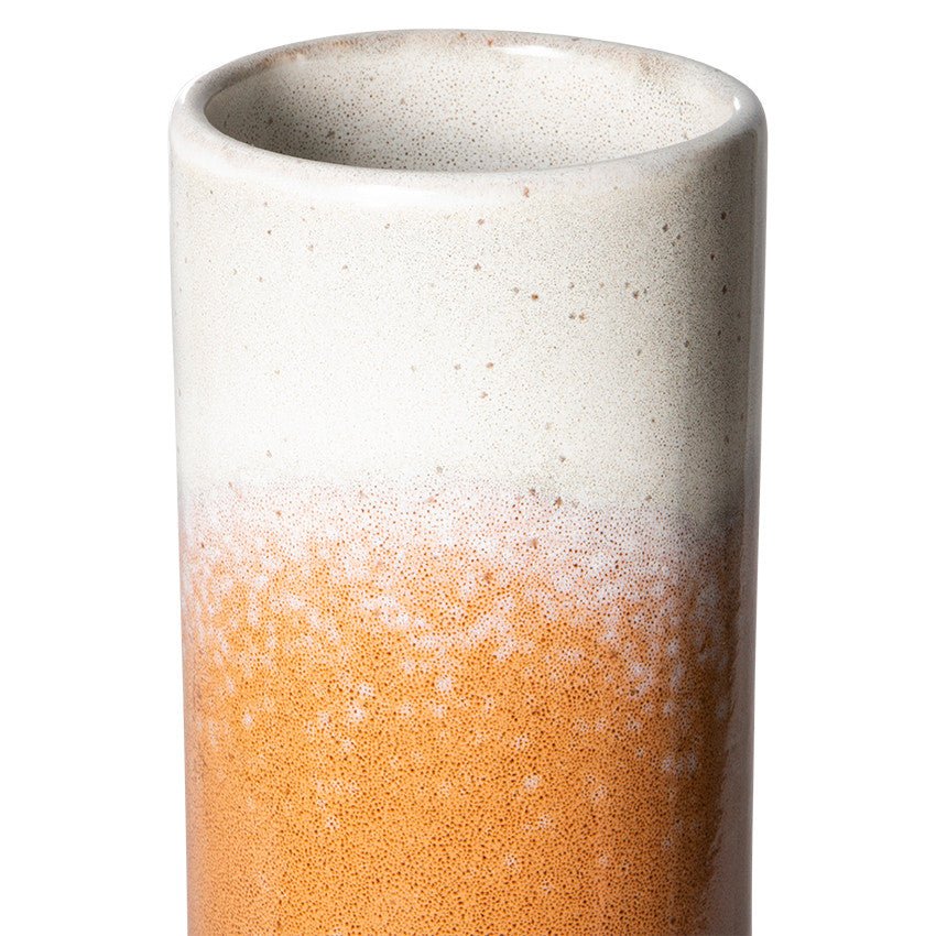 70'S Ceramics: Vase M, Grain - House of Orange
