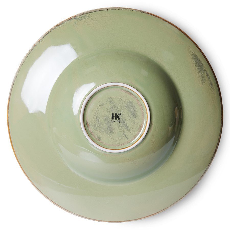 Chef ceramics: pasta plate, moss green - House of Orange