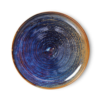 Chef ceramics: side plate, rustic blue - House of Orange