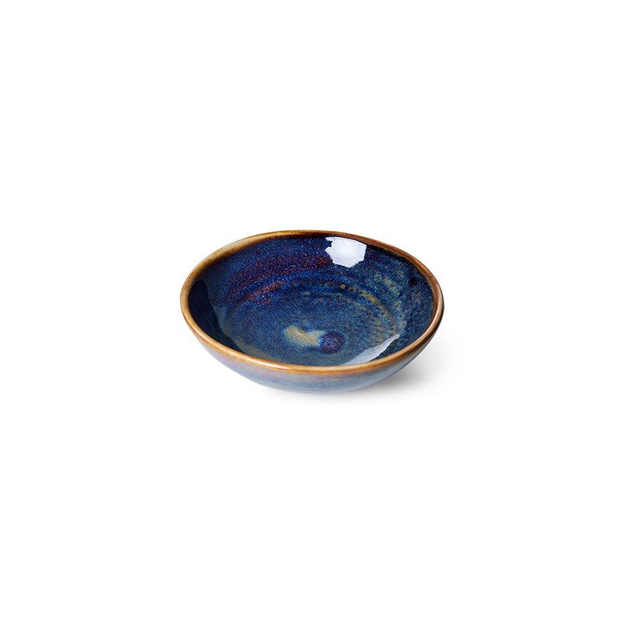 Chef ceramics: small dish, rustic blue - House of Orange