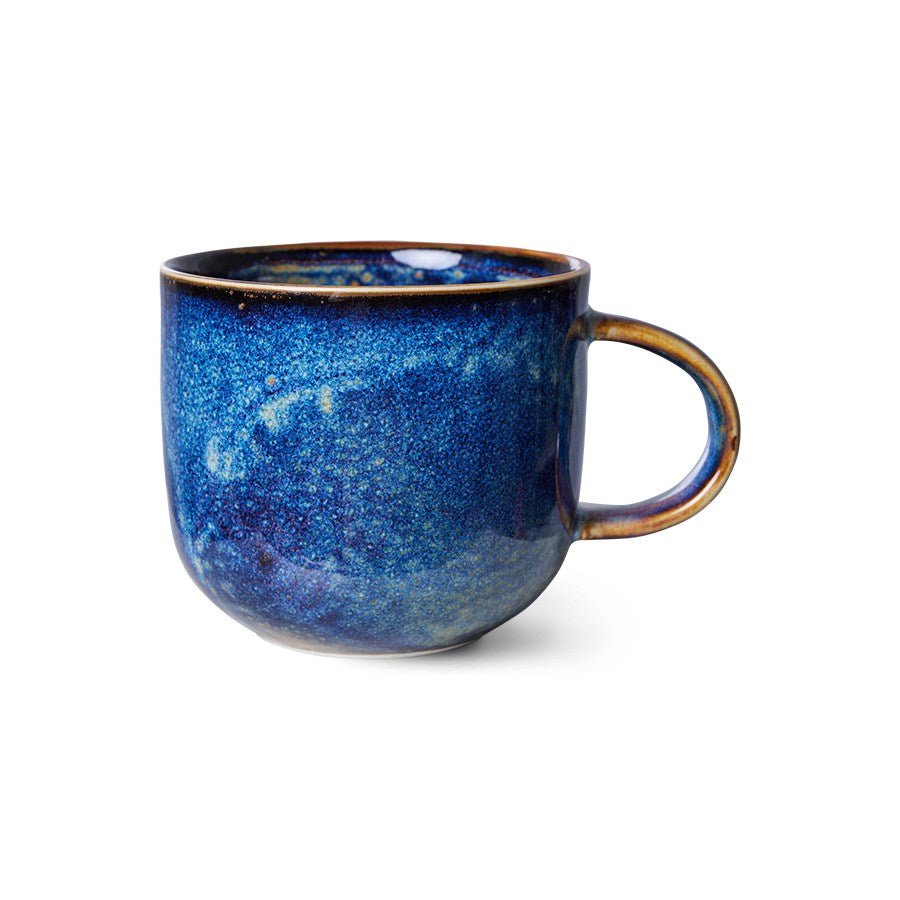Chef ceramics: mug, rustic blue (320ml) - House of Orange