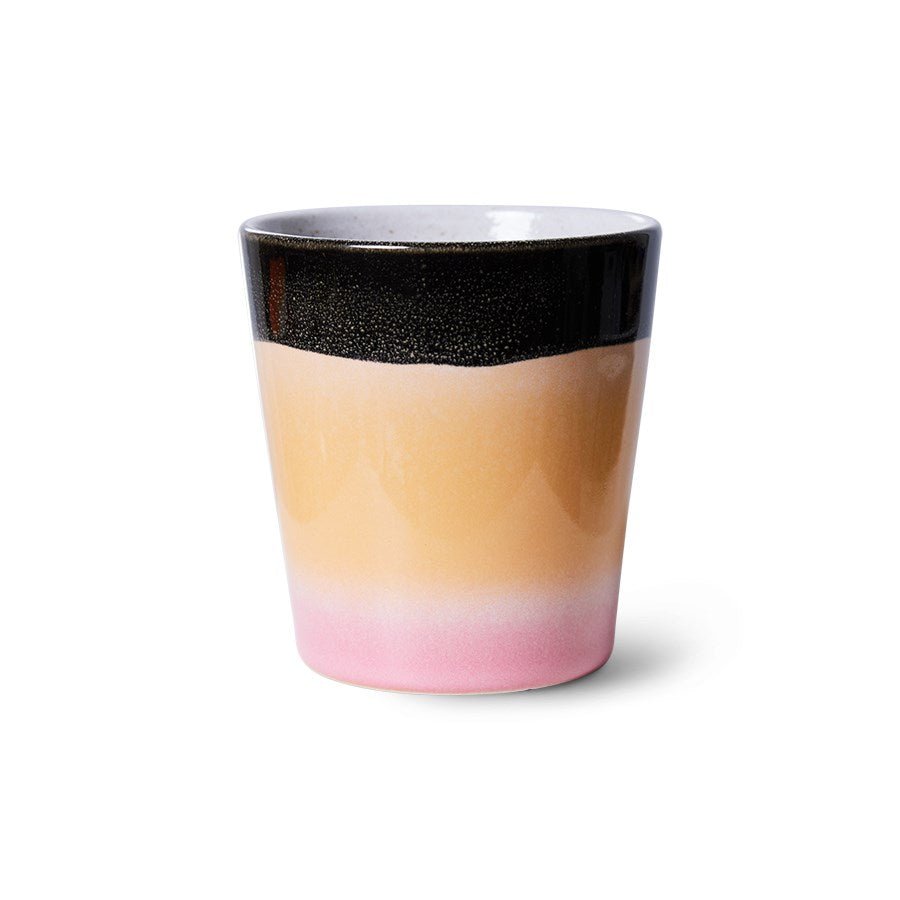 70'S Ceramics: Coffee Mug, 180ml, Jiggy - House of Orange
