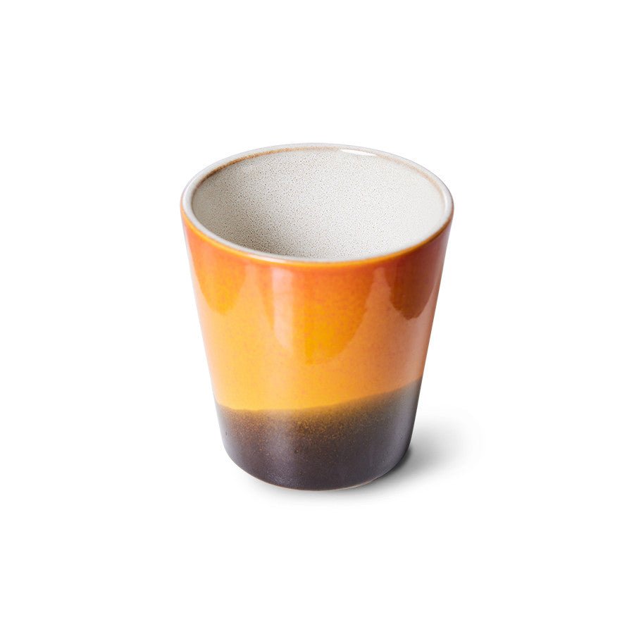 70'S Ceramics: Coffee Mug, 180ml, Sunshine - House of Orange