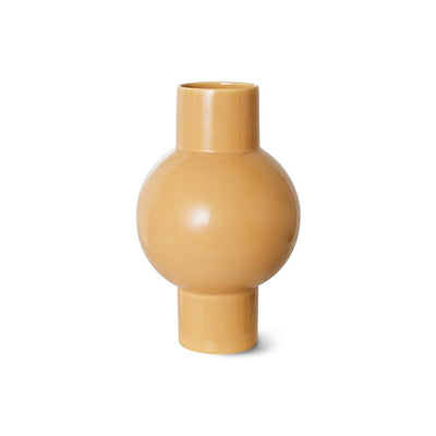 Ceramic vase cappuccino M - House of Orange