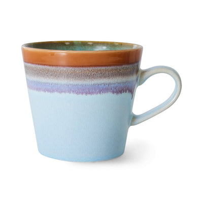 70s ceramics: cappuccino mug, ash - House of Orange