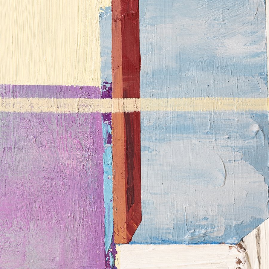 Framed Artwork, 'Days In The City' - House of Orange