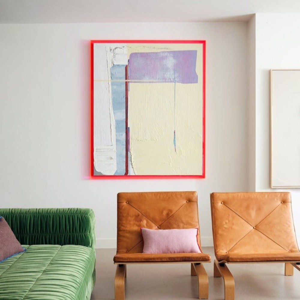 Framed Artwork, 'Days In The City' - House of Orange