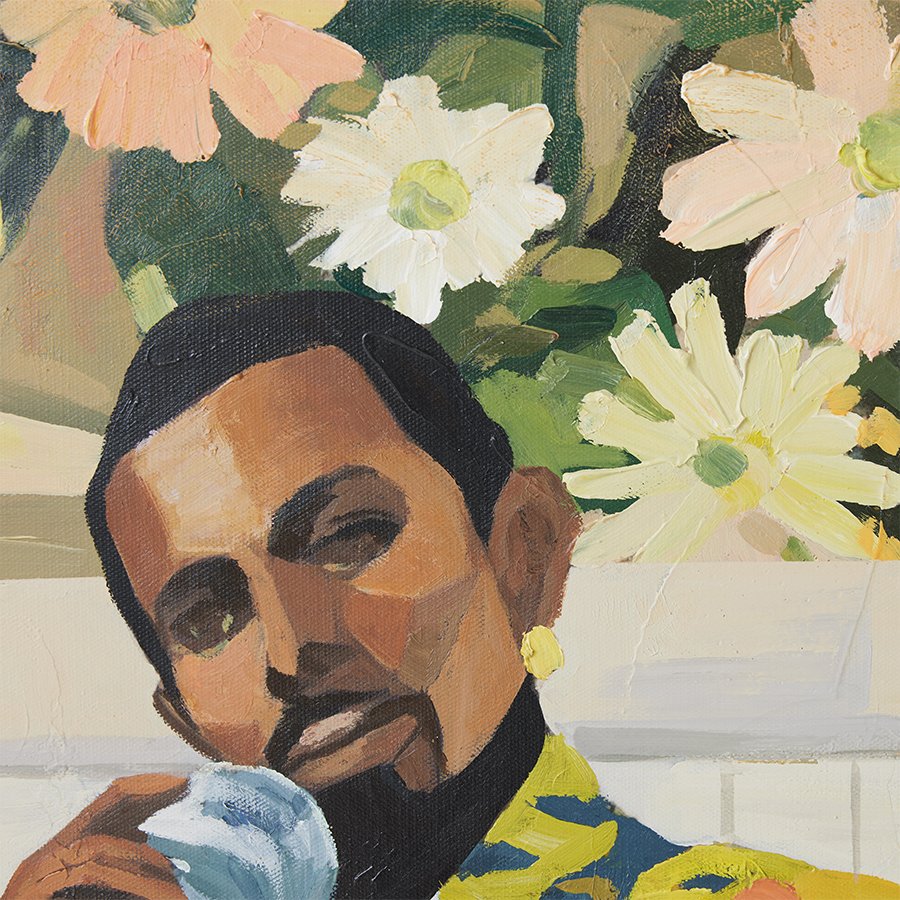 Framed artwork saloon (152x127cm) - House of Orange