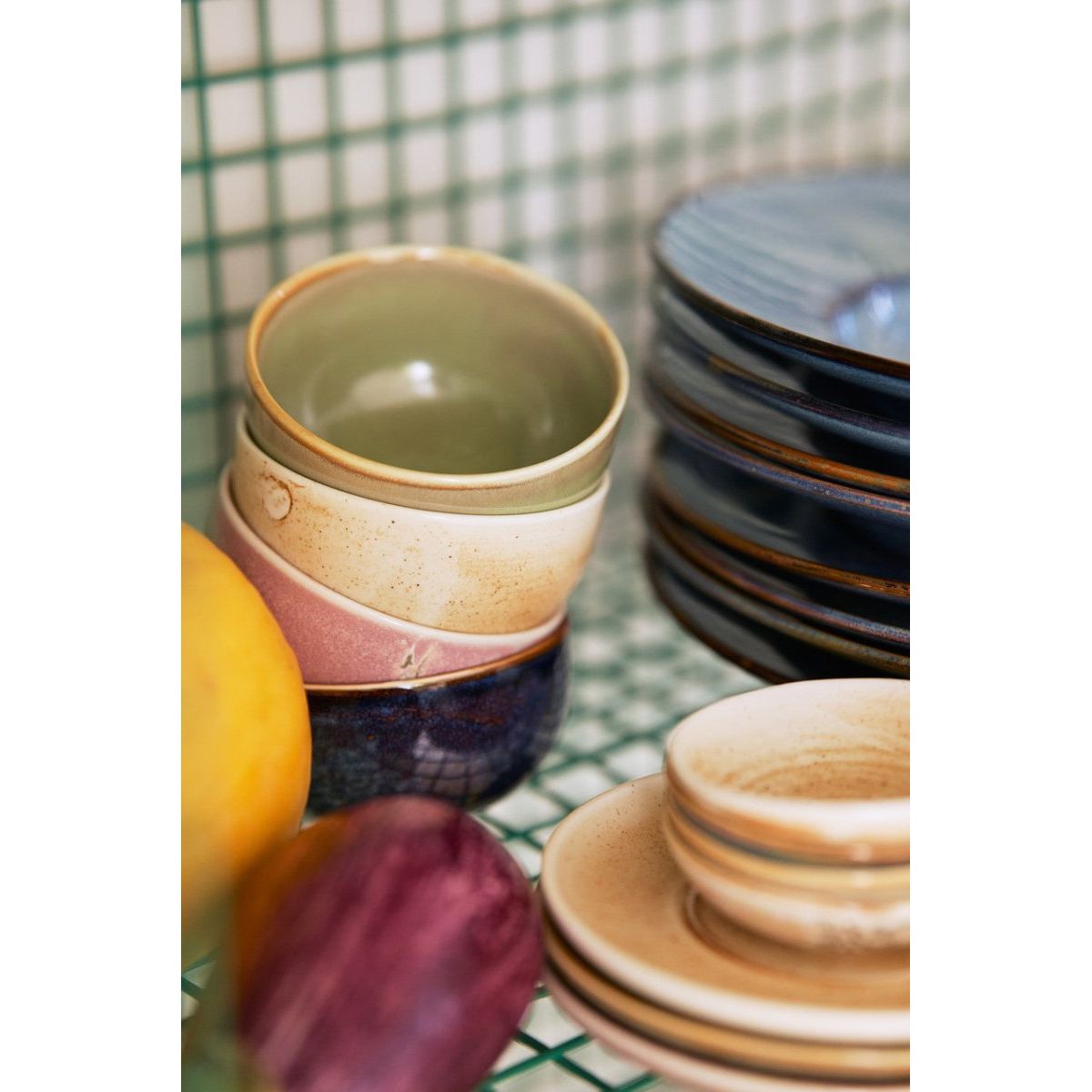 Chef ceramics: bowl, rustic blue - House of Orange