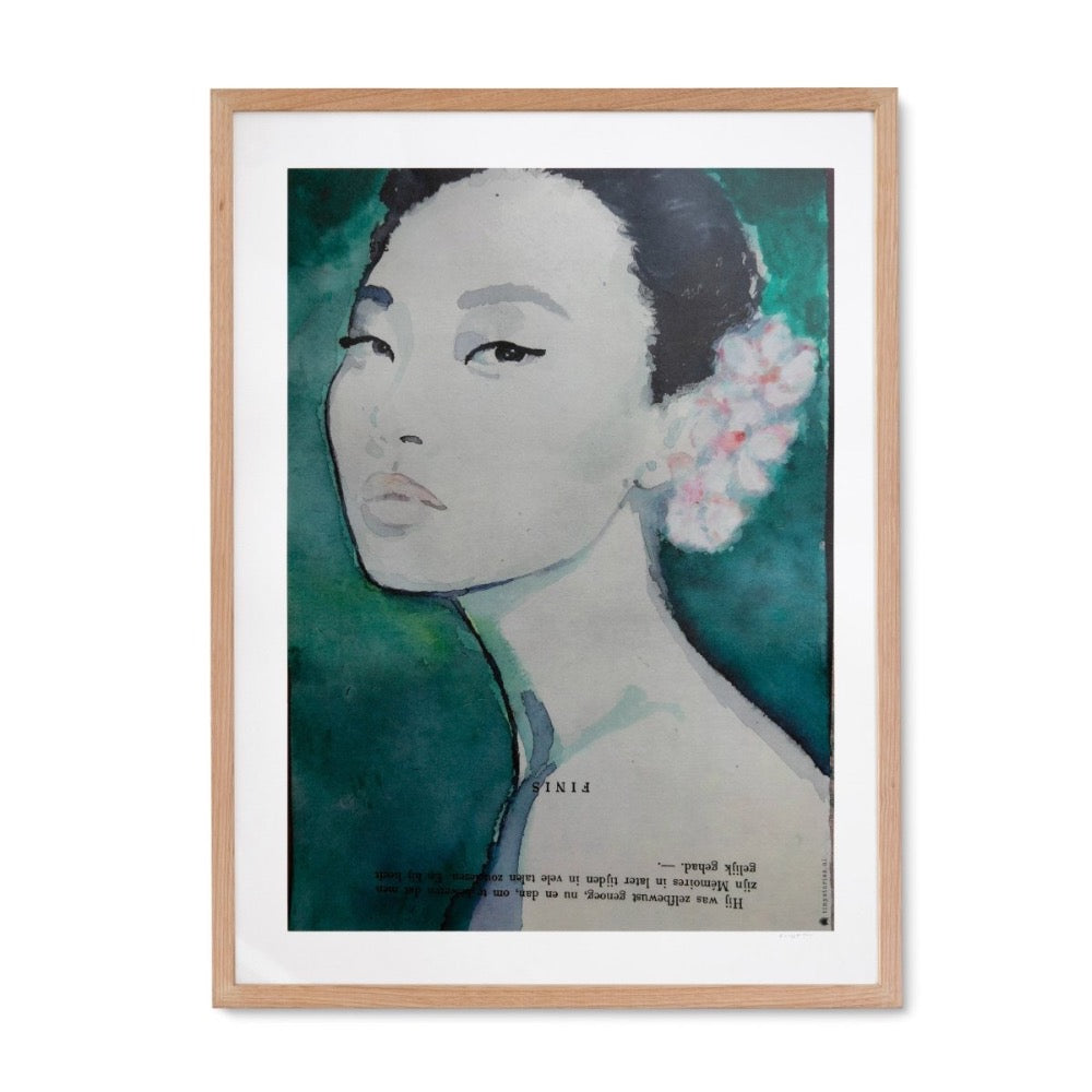 Korean Flowers - Limited Edition Signed Print Tinystories - House of Orange