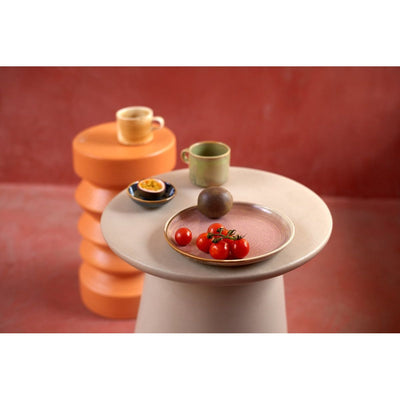 Chef ceramics: side plate, rustic pink - House of Orange