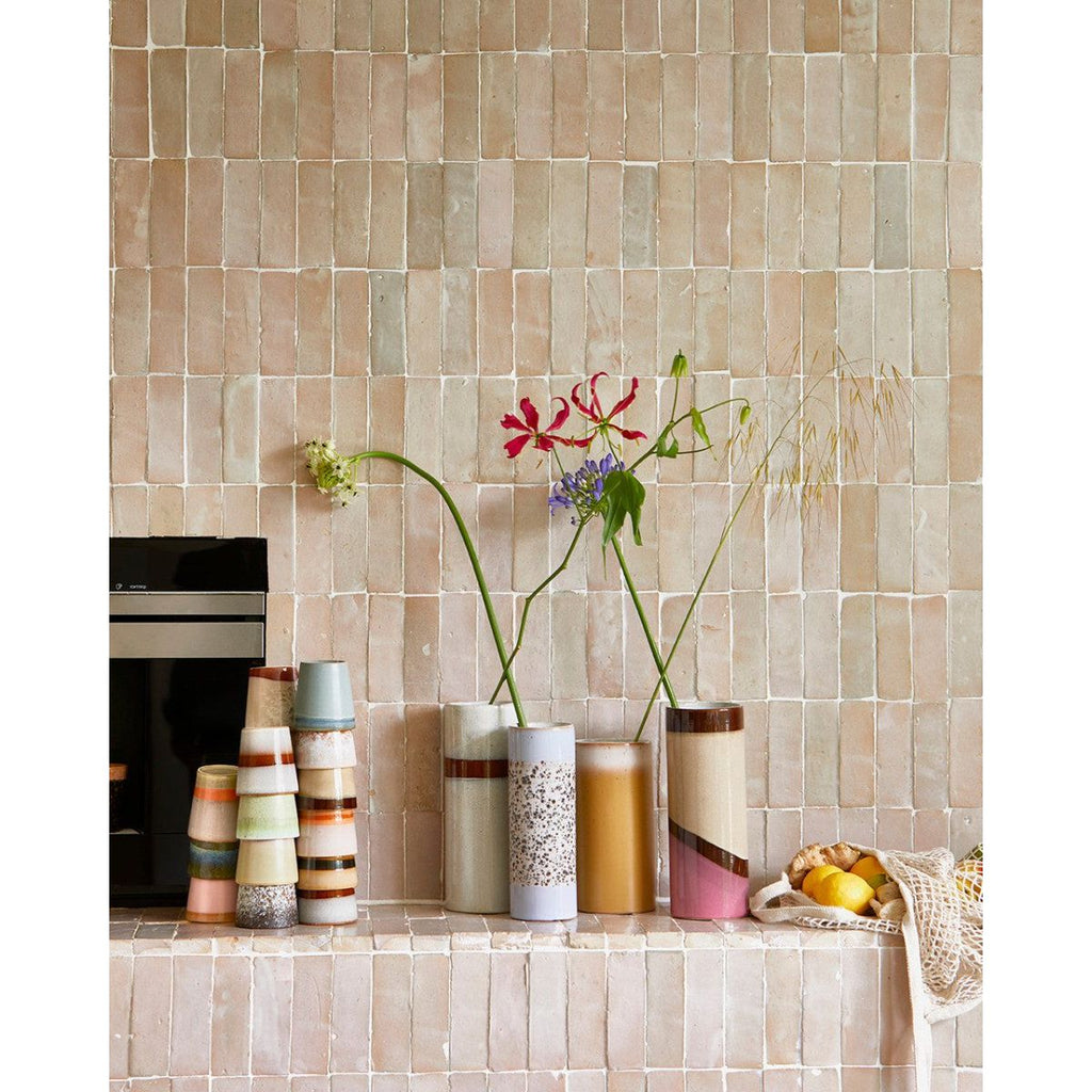 70'S Ceramics: Vase L, Dunes - House of Orange