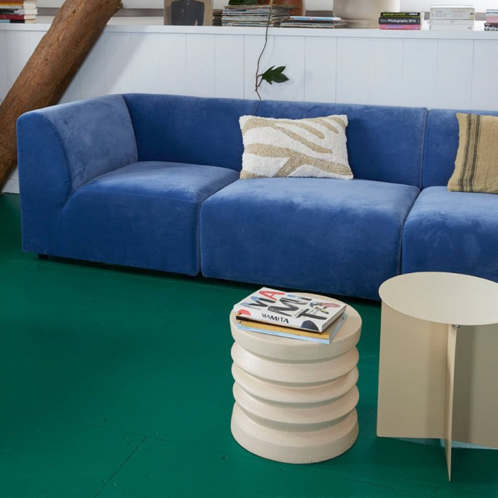 Stoneware Side Table Cream - House of Orange