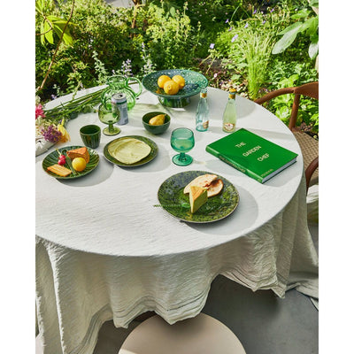 The Emeralds Ceramic Plate Rectangular, Green (Set of 2) - House of Orange