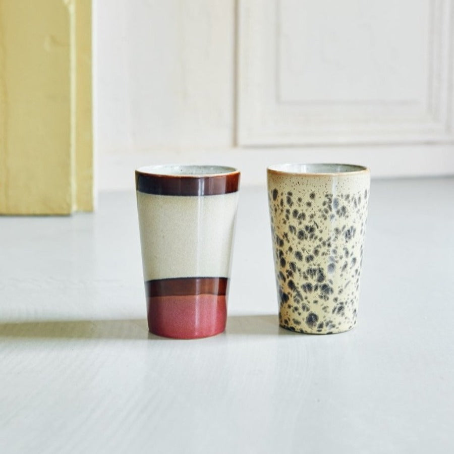 70's Ceramics Tea Mug 475ml Dunes - House of Orange