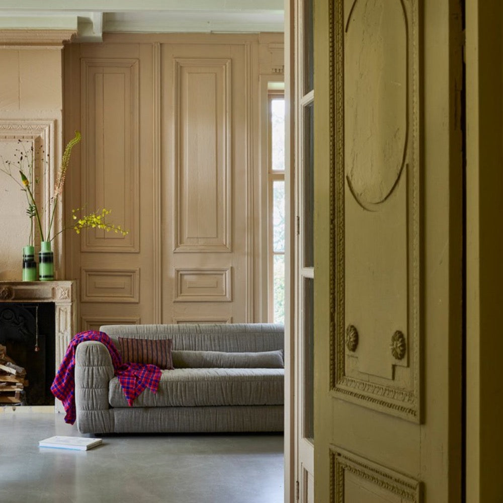 Club Couch: Linen Blend, Taupe - House of Orange