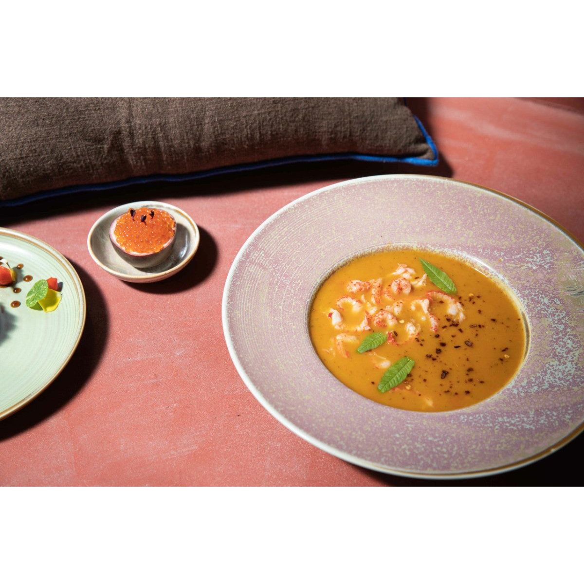 Chef ceramics: pasta plate, rustic pink - House of Orange