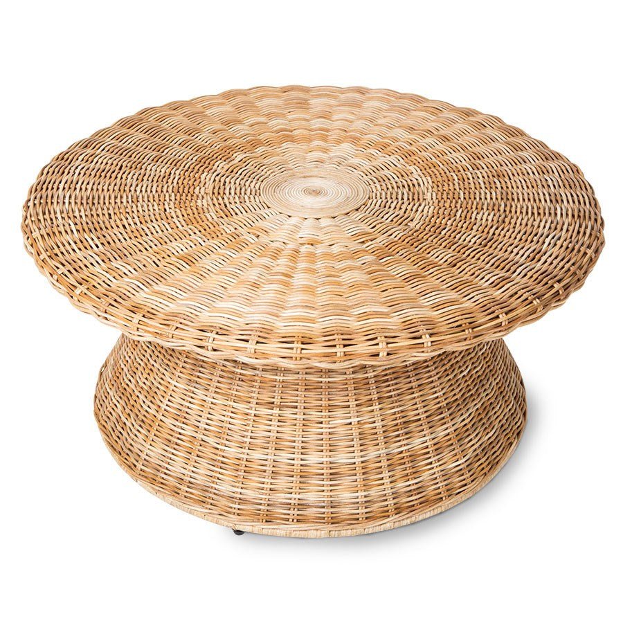 Rattan Coffee Table - House of Orange
