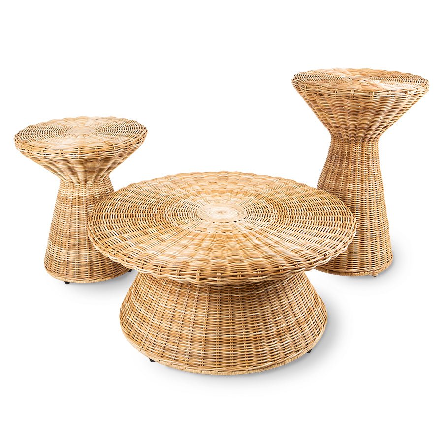 Rattan Coffee Table - House of Orange
