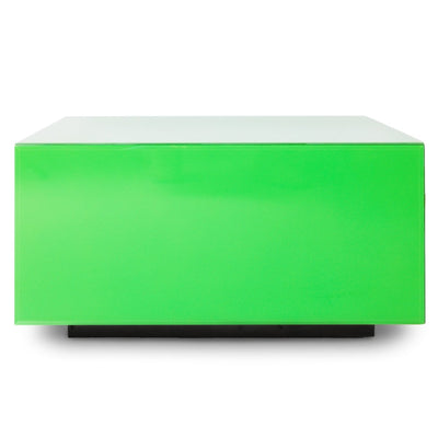 Mirror block table athletic green L - House of Orange