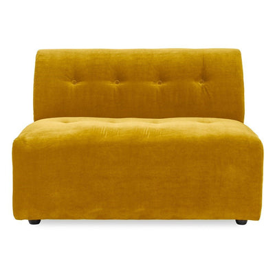 Vint Modular Couch: Element Middle 1.5 Seats - House of Orange