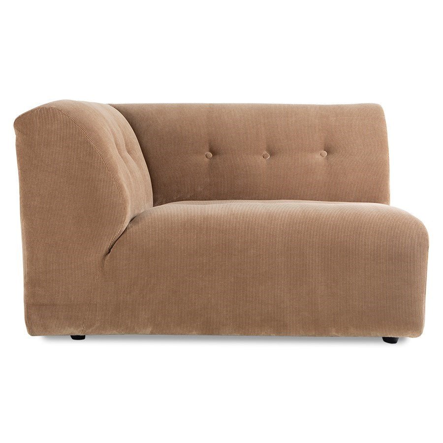 Vint Modular Couch: Element Left 1.5 Seats - House of Orange