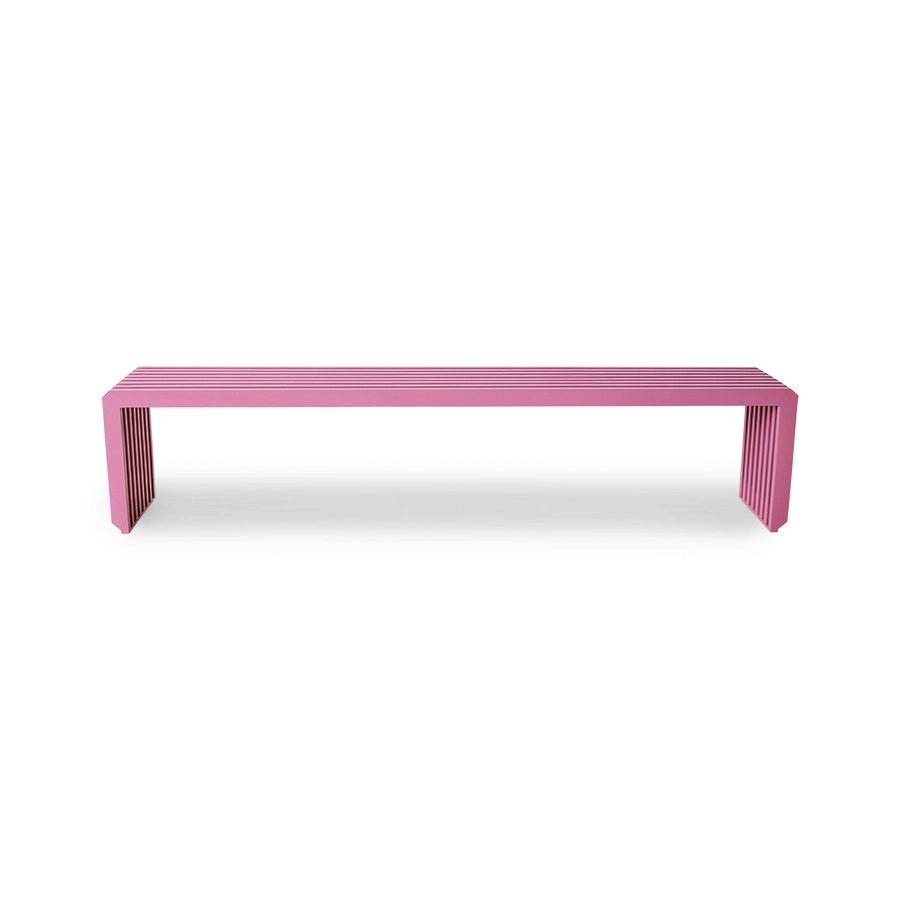 Slatted bench hot pink L - House of Orange