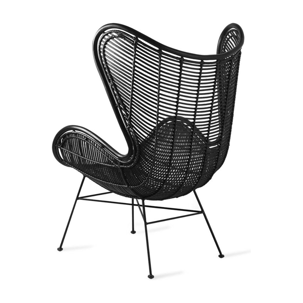 Rattan Egg Chair Black - House of Orange