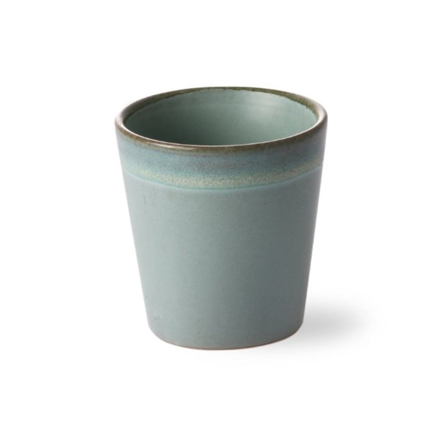 70'S Ceramics: Coffee Mug, Moss - House of Orange