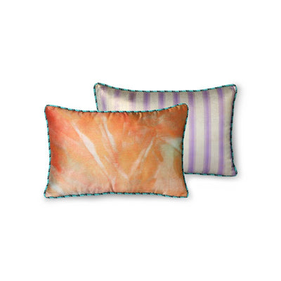 DORIS for HKliving Printed Satin Cushion Glitter (25x40cm) - House of Orange
