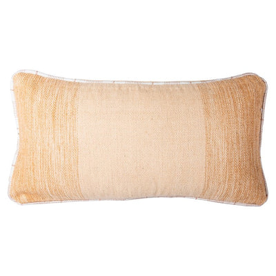 hand woven wool cushion natural (38x74) - House of Orange